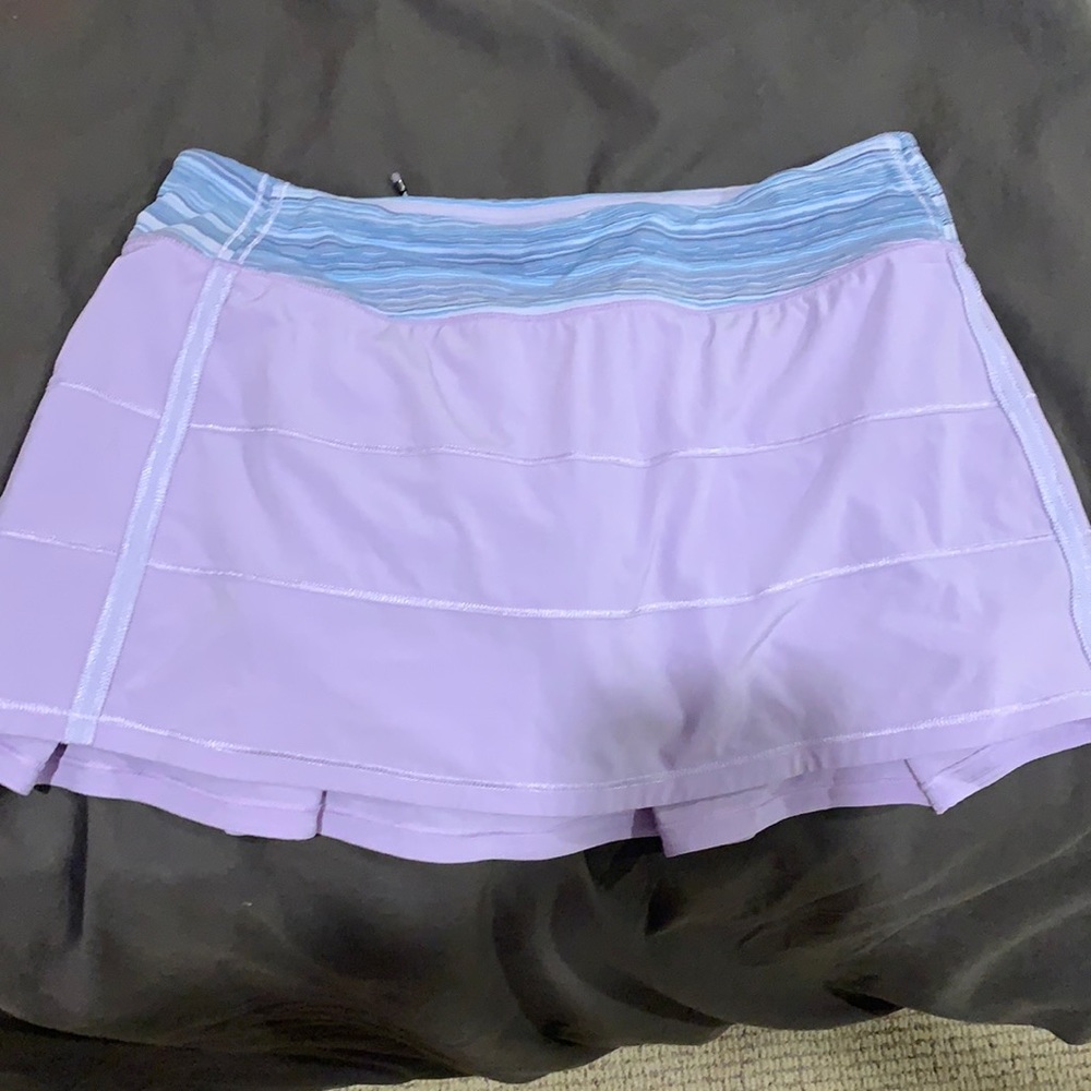 Lavender lululemon tennis skirt